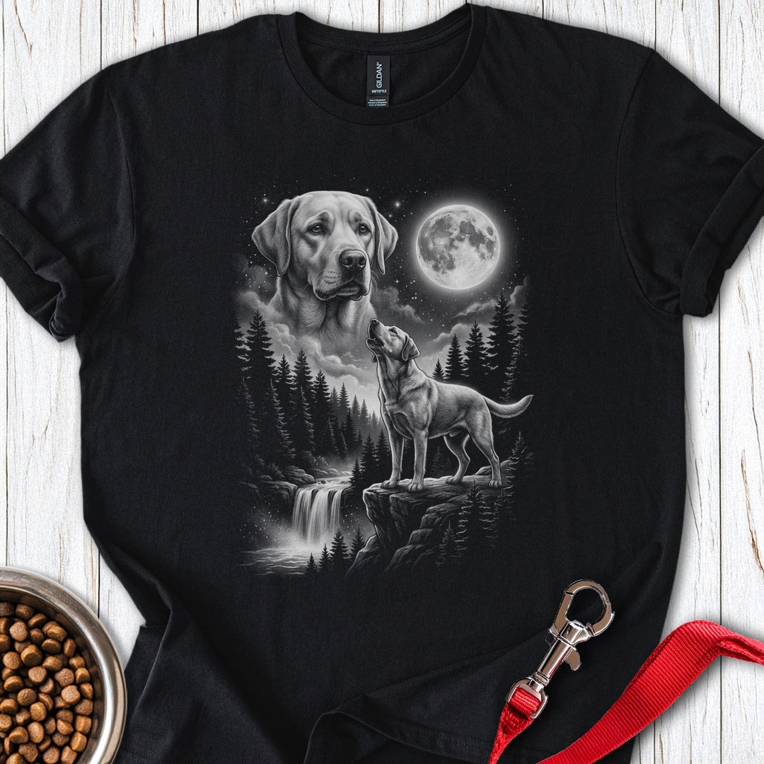 Labrador Howling Moon Black