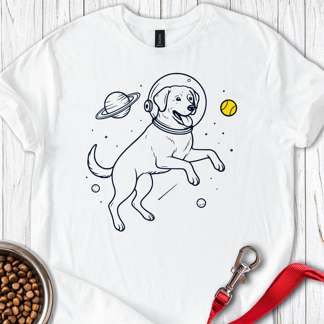 Labrador in Space White