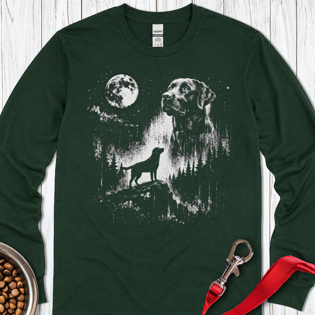 Labrador Moon Long Sleeve — Forest Green