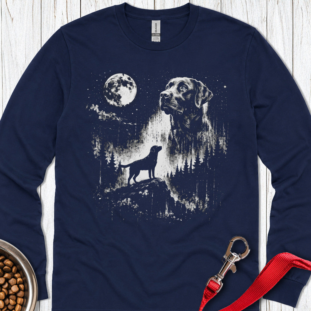 Labrador Moon Long Sleeve — Navy
