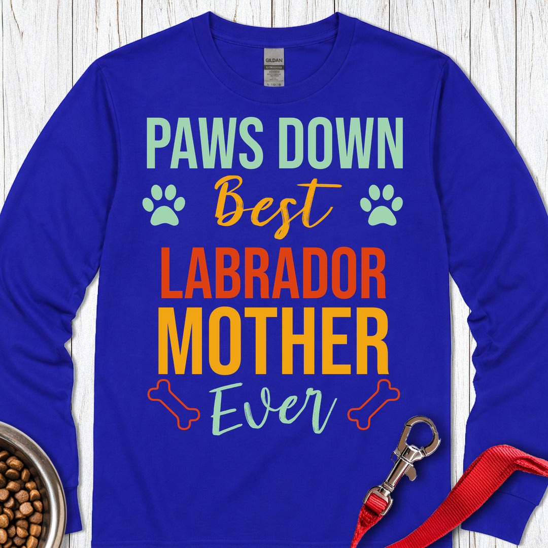 Labrador Mother Long Sleeve — Royal