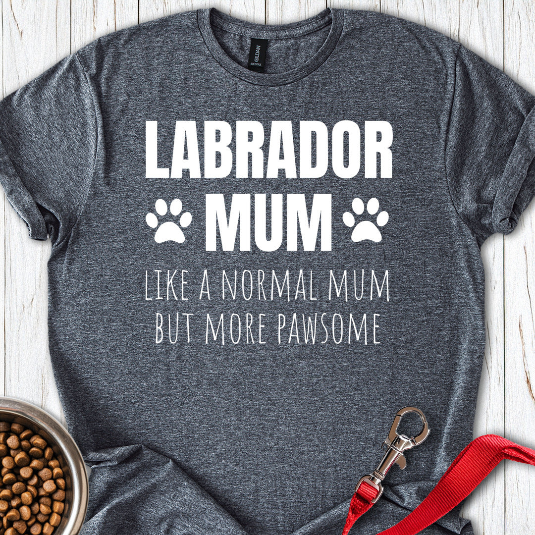 Labrador Mum Dark Heather