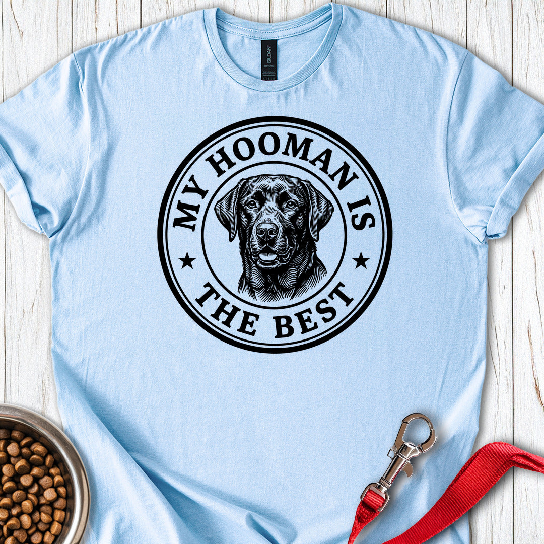Labrador My Hooman Light Blue