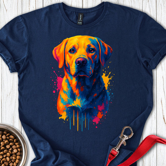 Labrador Painting Graphic Navy