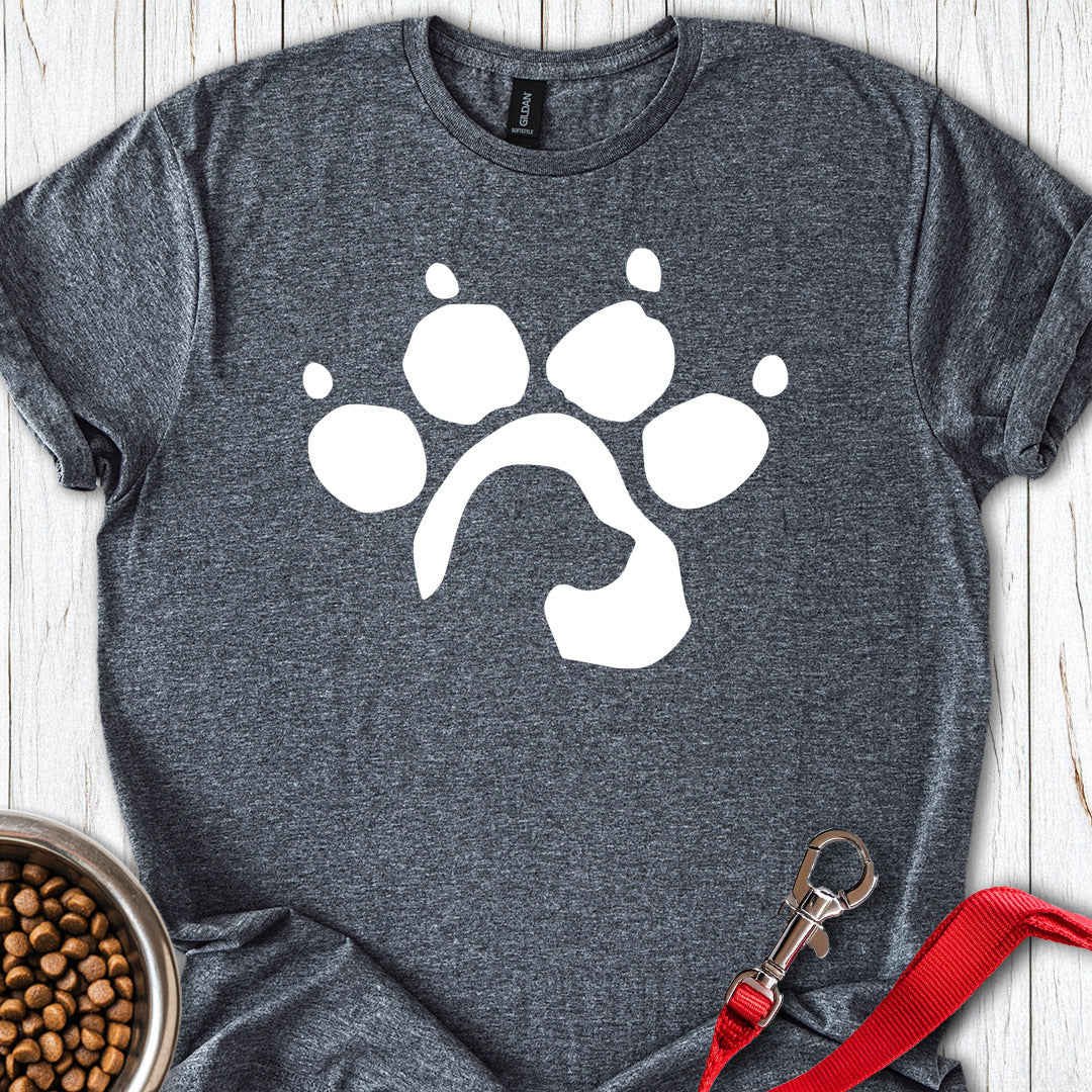 Labrador Paw Dark Heather
