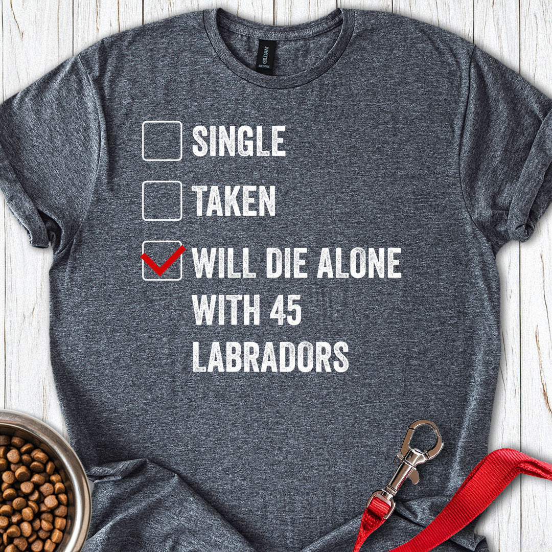 Labrador Relationship Status Dark Heather