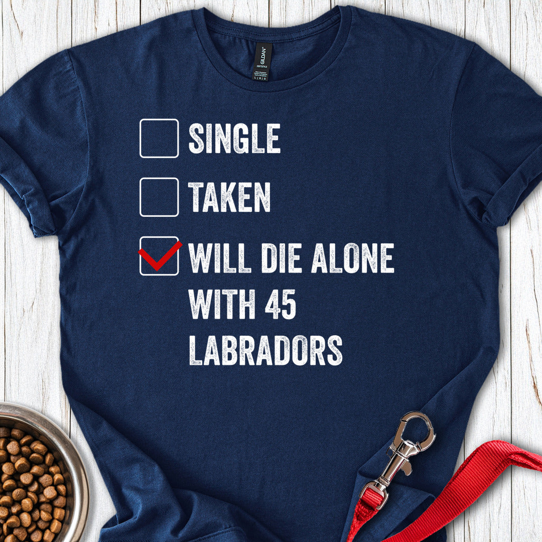 Labrador Relationship Status Navy