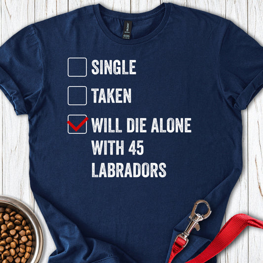Labrador Relationship Status Navy