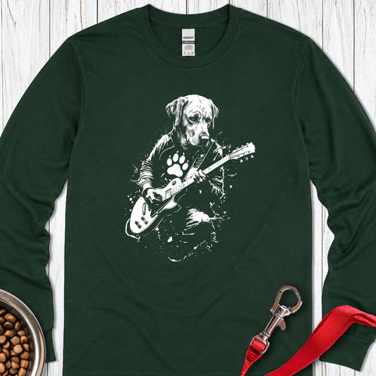 Labrador Rocking Long Sleeve — Forest Green