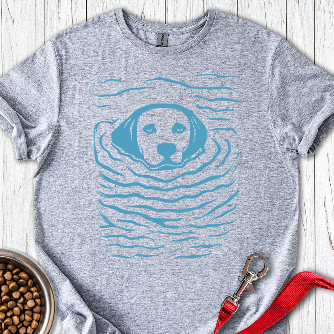 Labrador Swimming Sport Grey