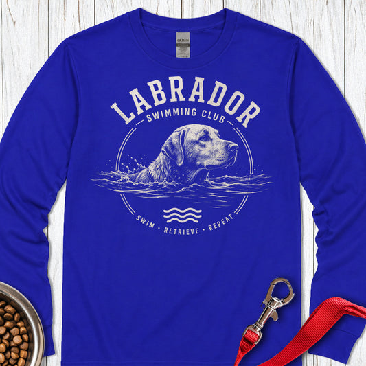 Labrador Swimming Club Long Sleeve — Royal