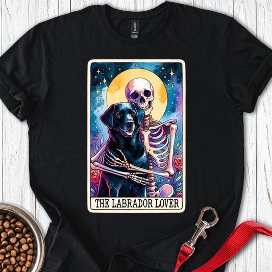 Labrador Tarot Card Black