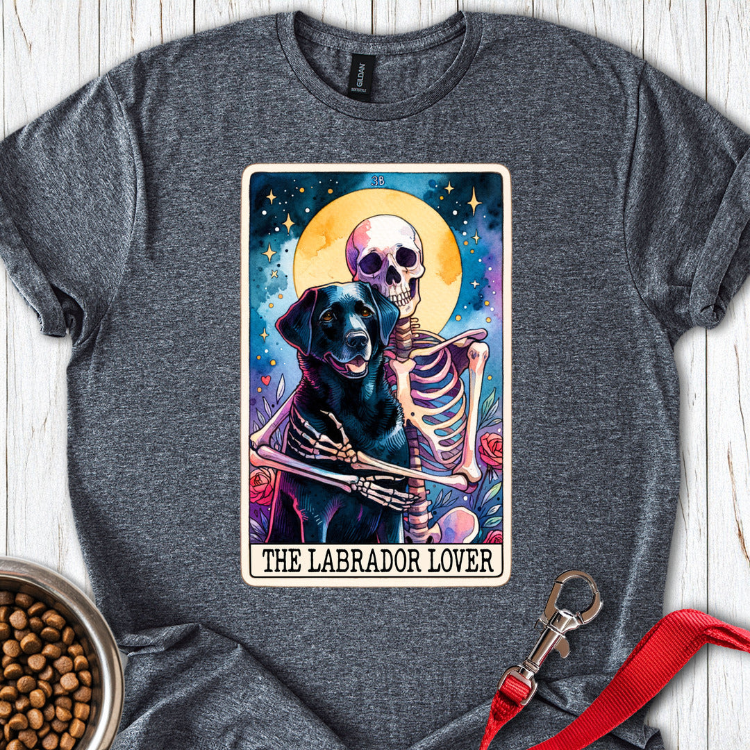 Labrador Tarot Card Dark Heather
