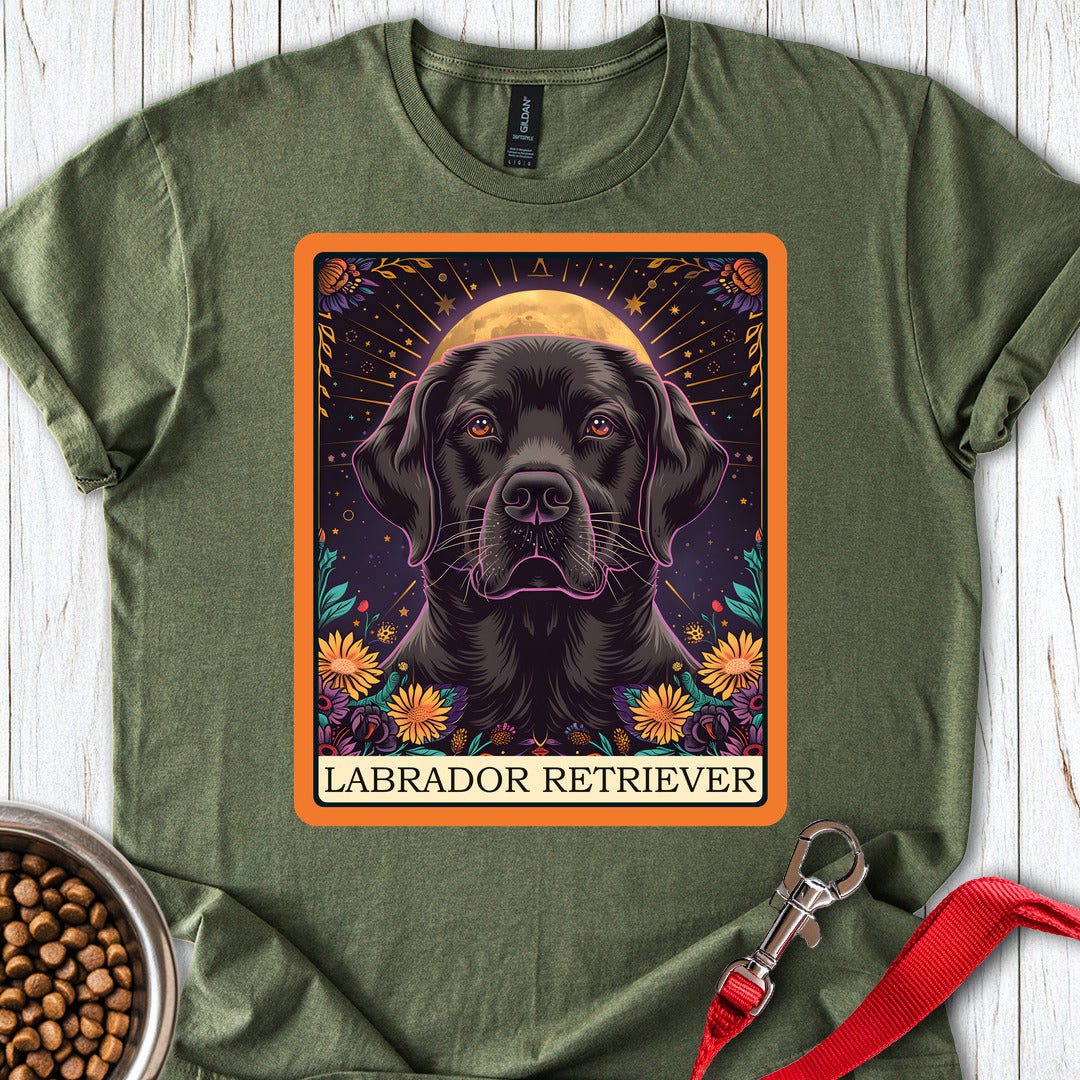 Labrador Tarot Card Military Green
