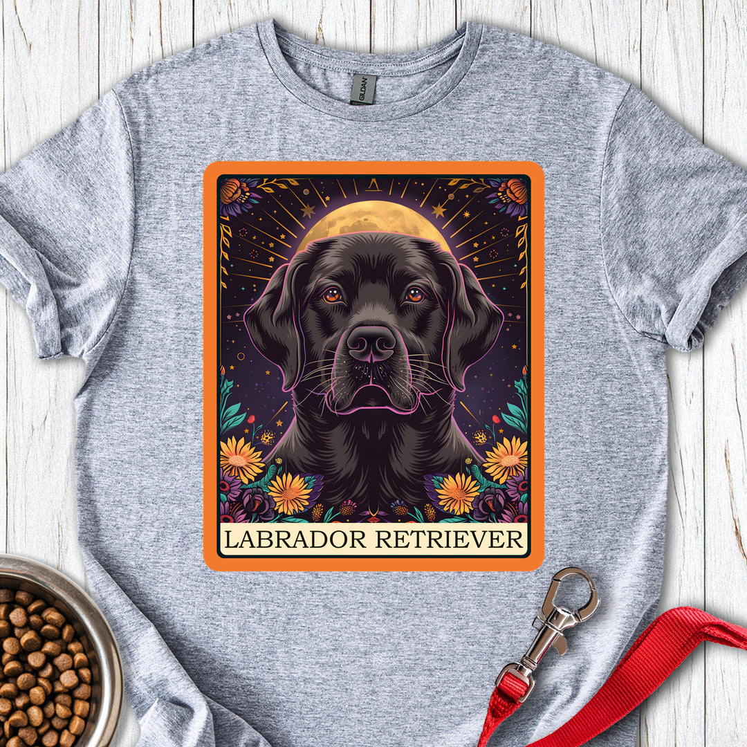 Labrador Tarot Card Sport Grey