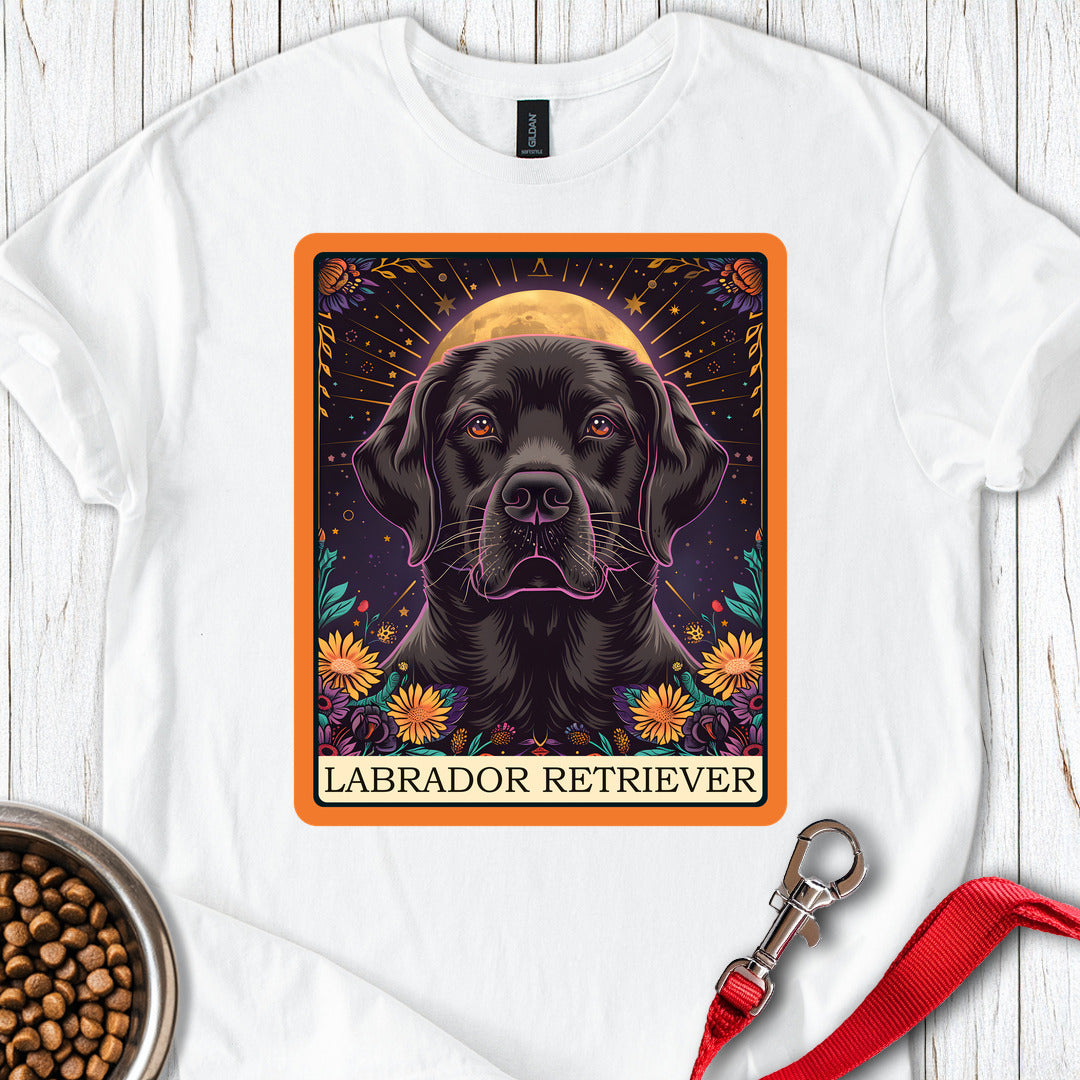 Labrador Tarot Card White