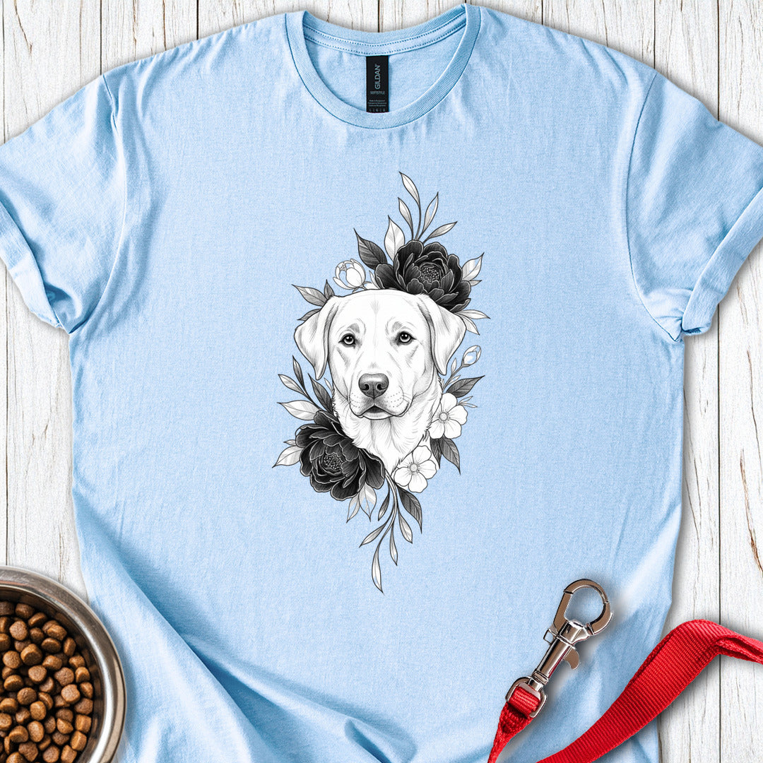 Labrador Tattoo Light Blue