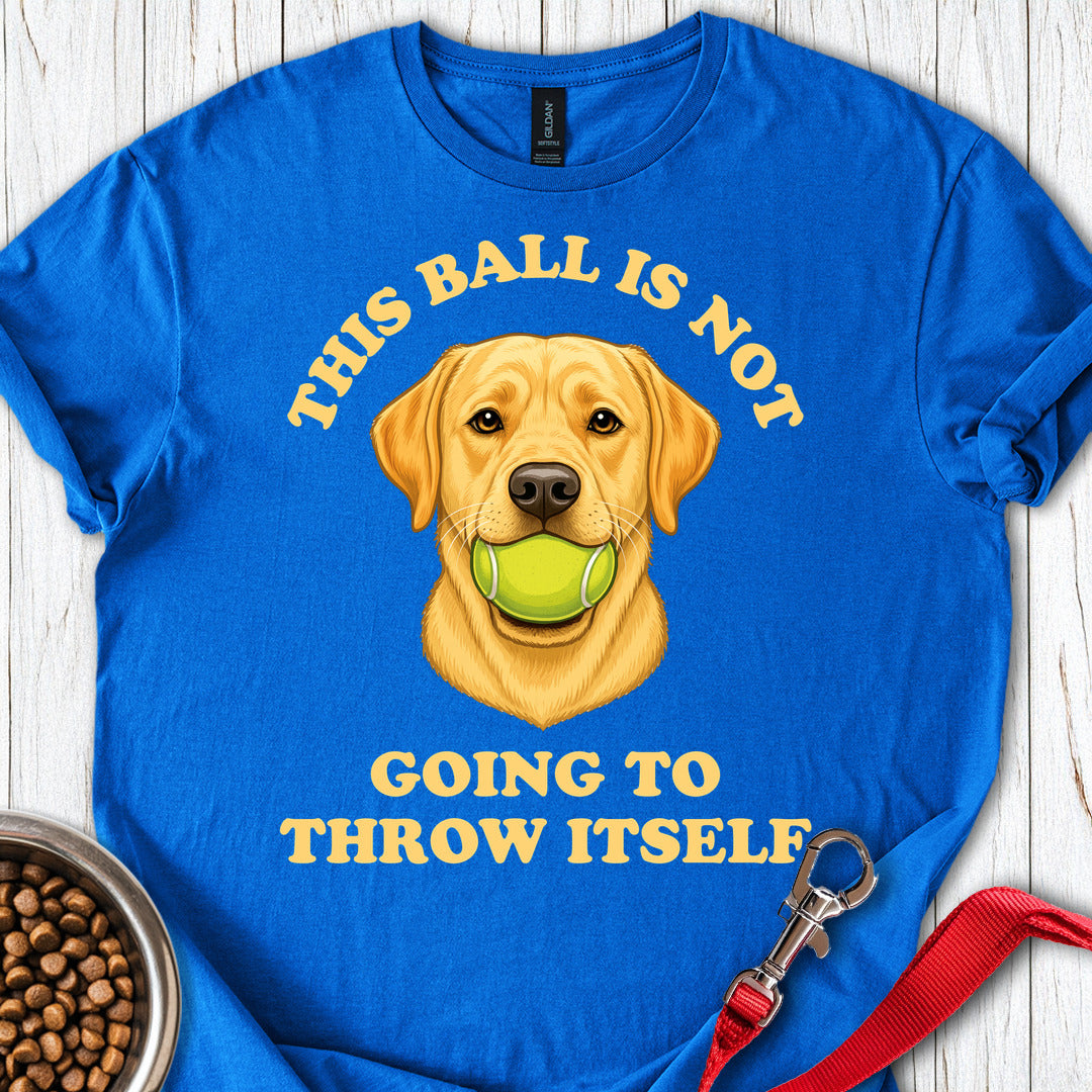 Labrador Throw The Ball Royal