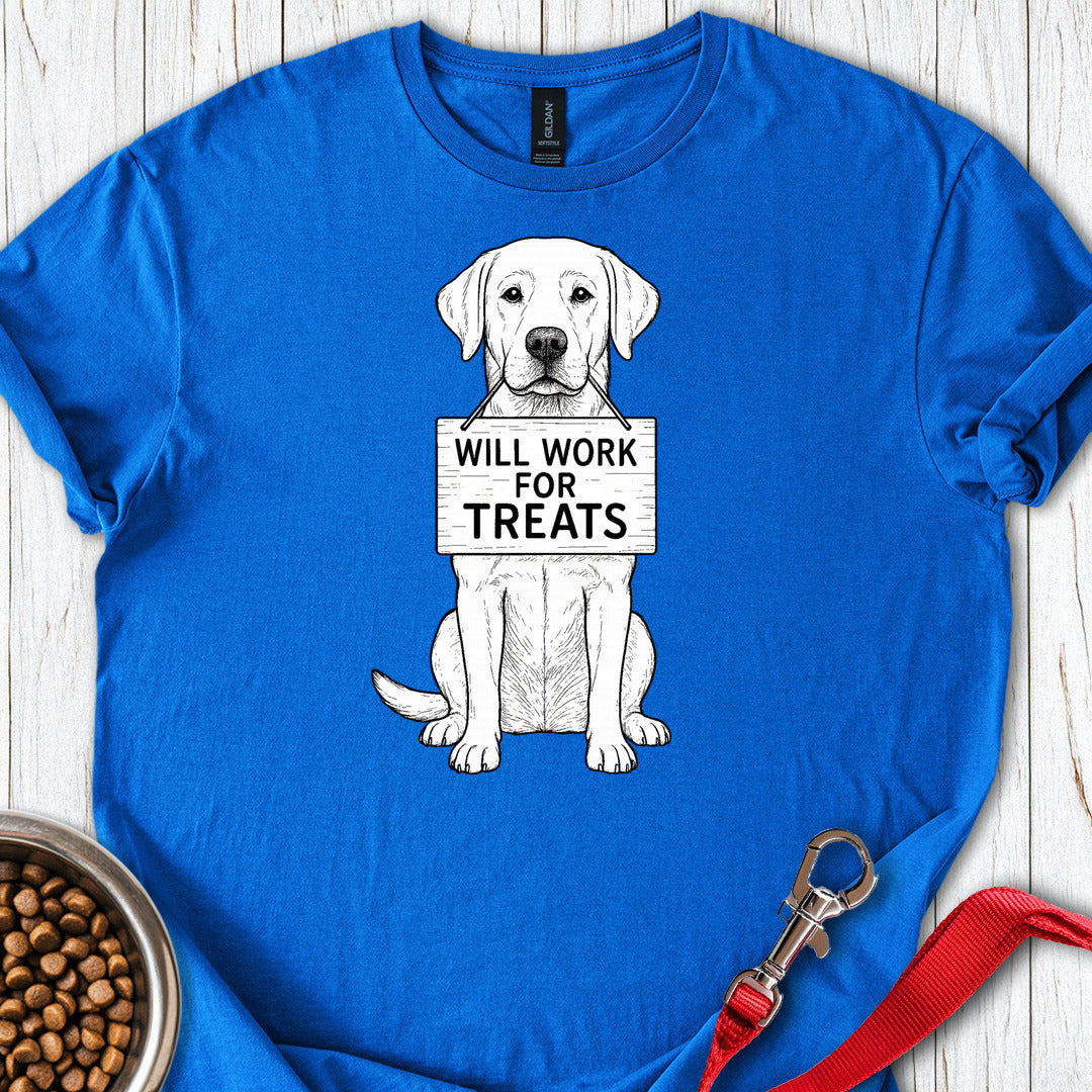 Labrador Will Work For Treats Royal
