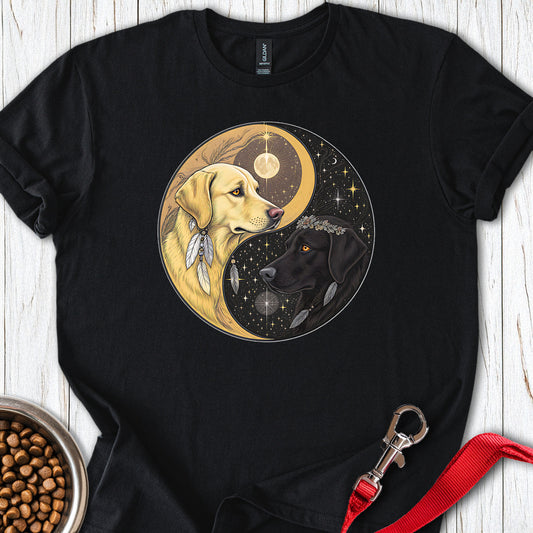 Labrador Yin Yang Black