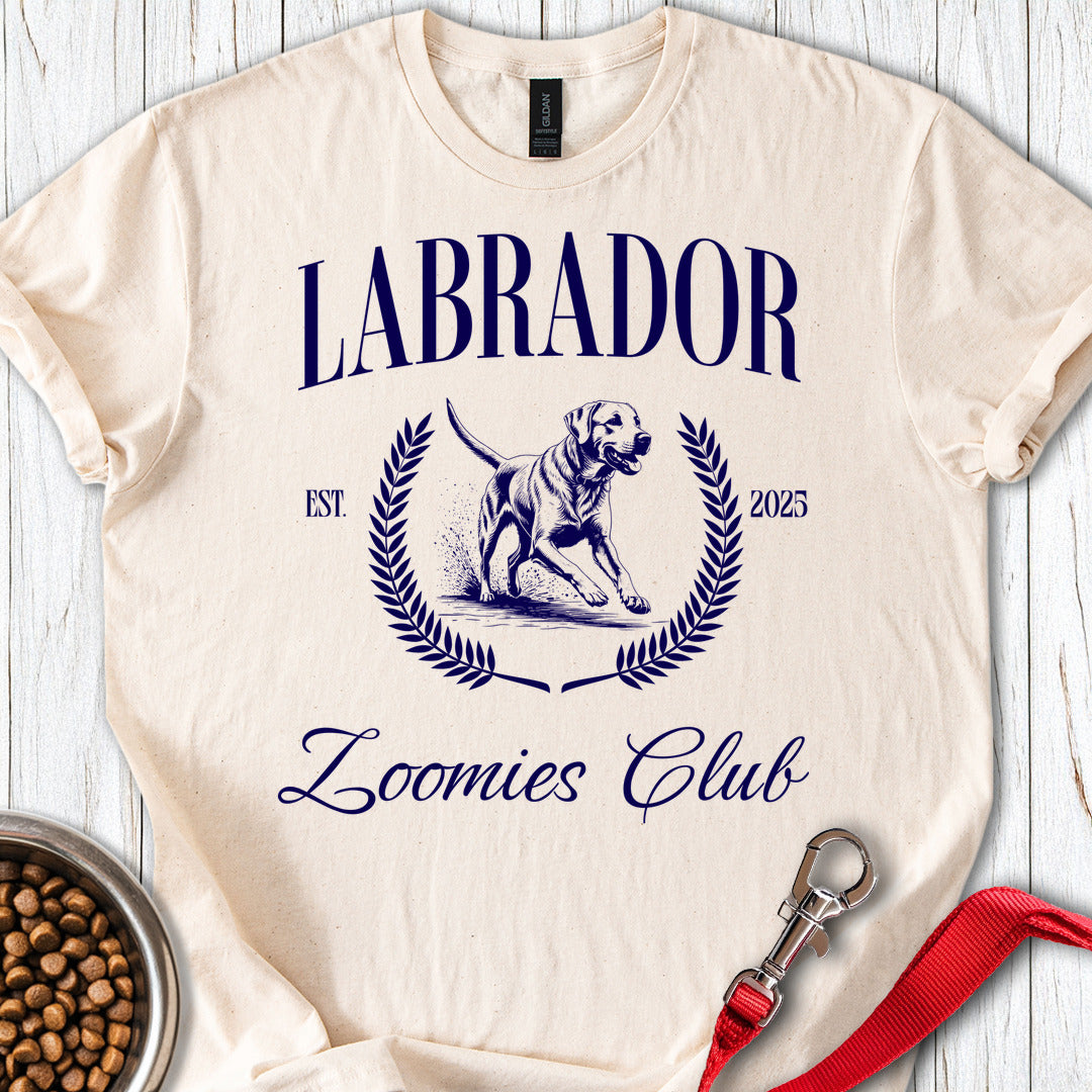 Labrador Zoomies Club Natural
