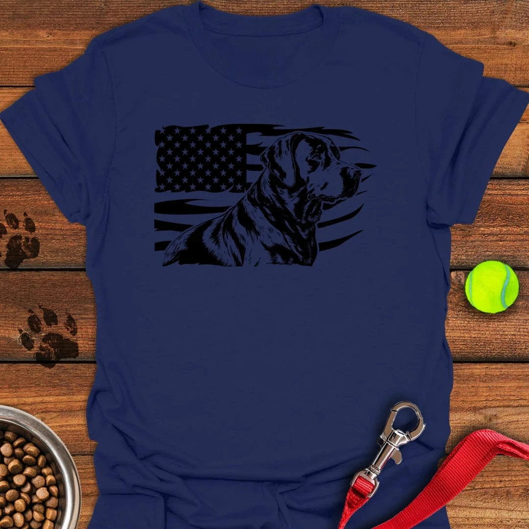 Labrador USA Flag T-Shirt