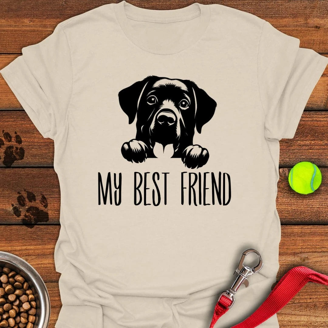 My Best Friend Labrador T-Shirt Natural
