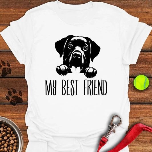My Best Friend Labrador T-Shirt White