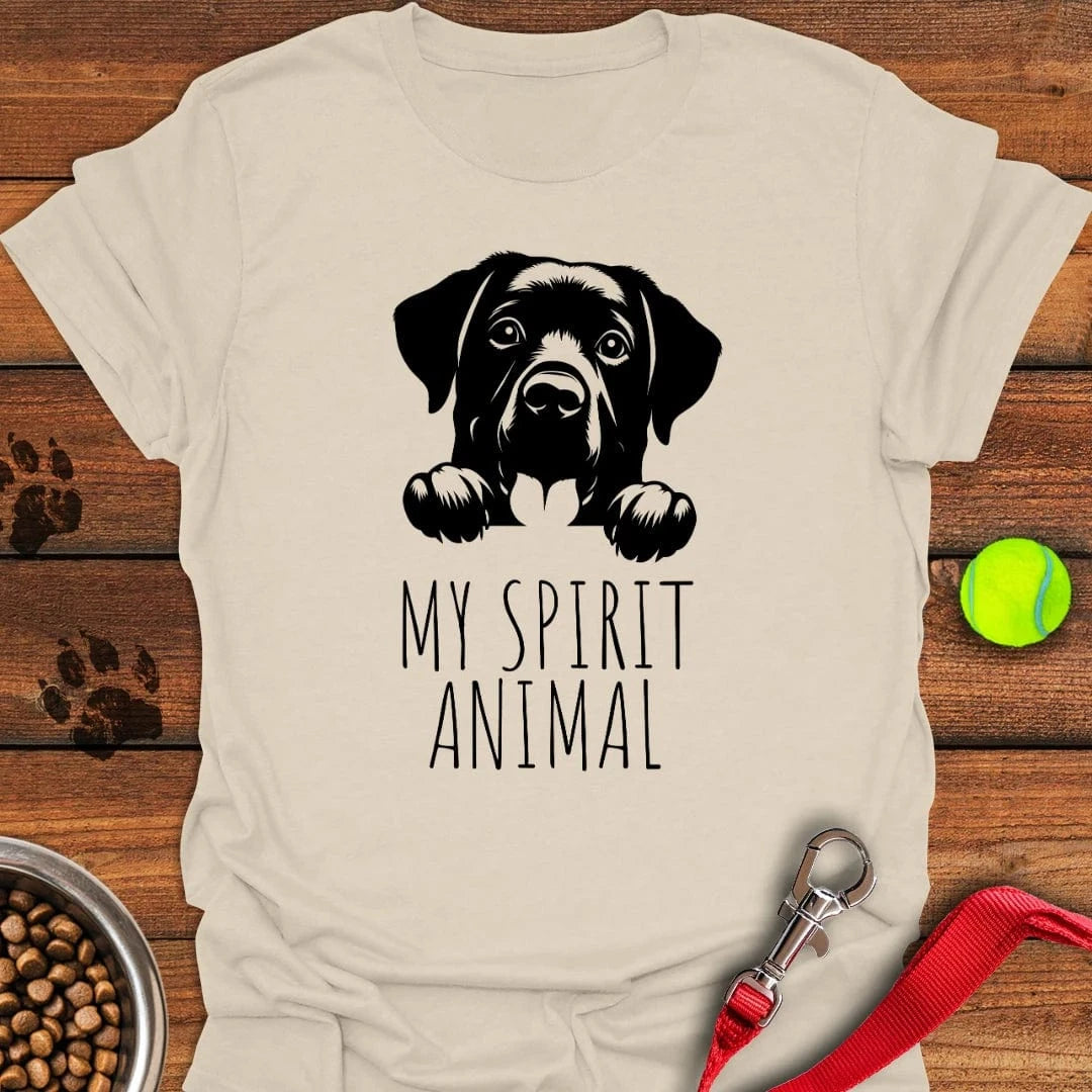 My Spirit Animal Labrador T-Shirt Natural