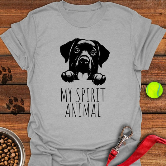 My Spirit Animal Labrador T-Shirt Sport Grey