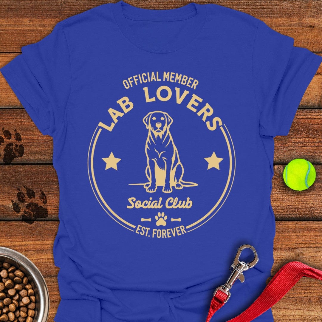 Lab Lovers Social Club T-Shirt Royal