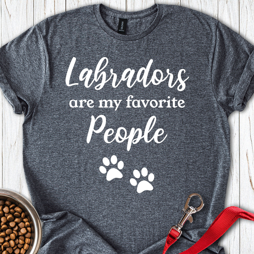 Labradors Are My Favorite People Dark Heather
