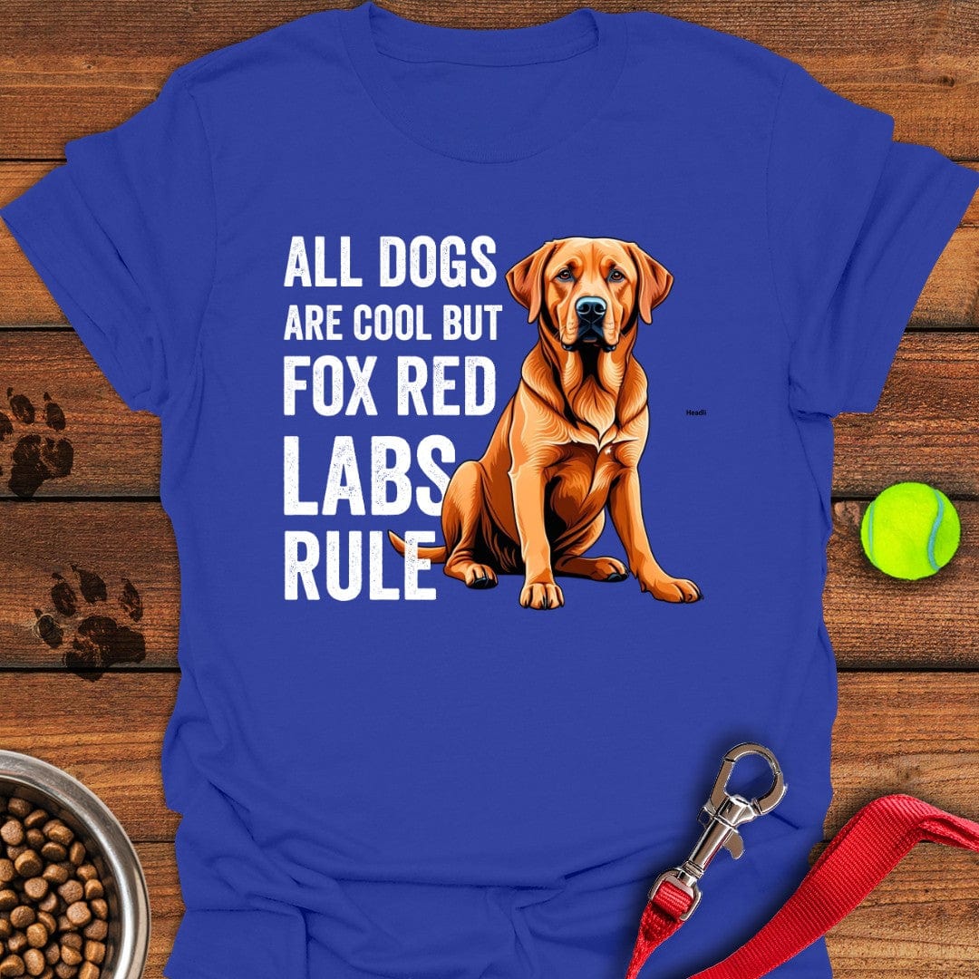 Fox Red Labs Rule T-Shirt Royal