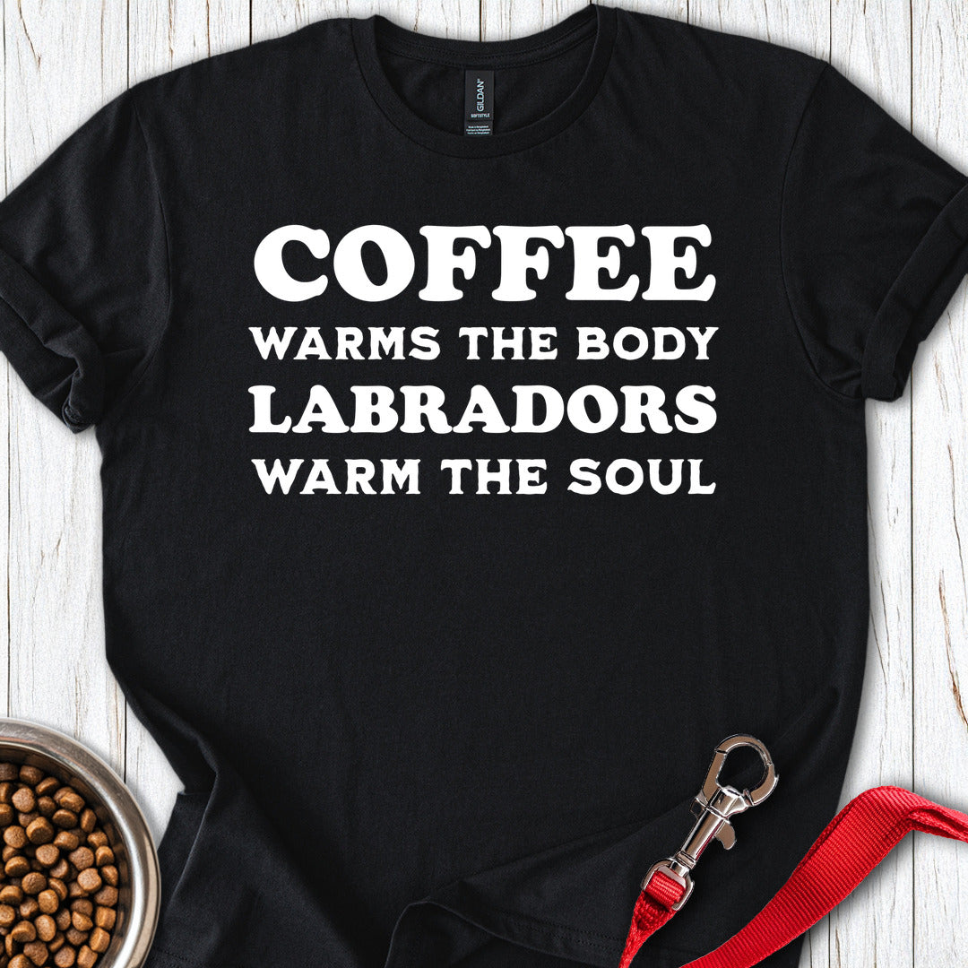 Labradors Warm The Soul Black