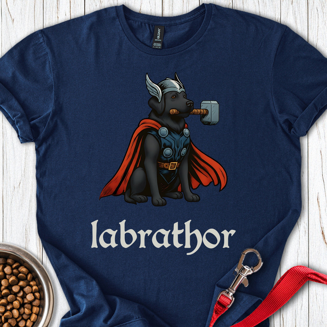 Labrathor Black Labrador Navy