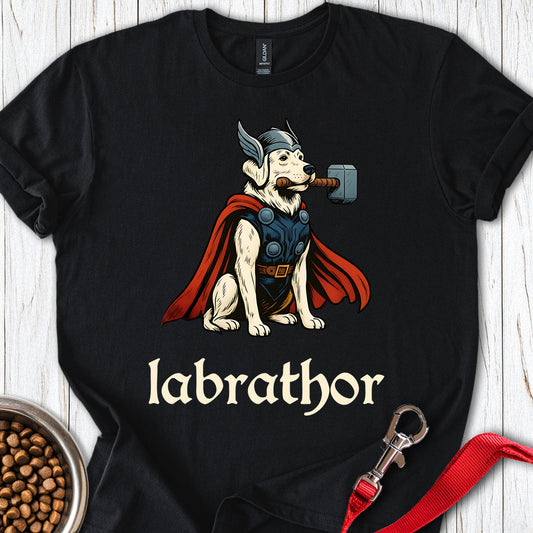 Labrathor White Labrador Black