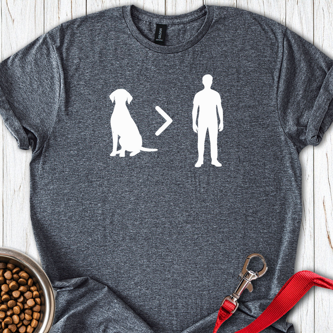 Labs Over People Dark Heather