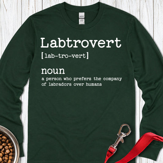 Labtrovert Long Sleeve — Forest Green