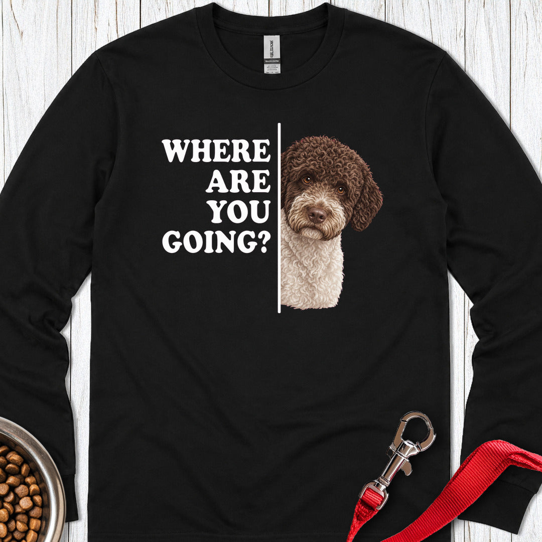 Lagotto Alert Long Sleeve — Black