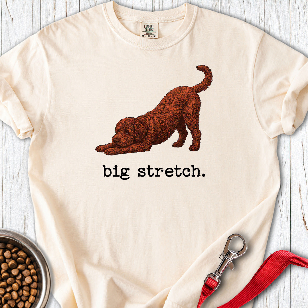 Lagotto Big Stretch Premium Tee — Ivory