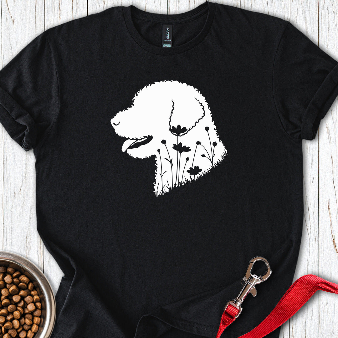 Lagotto Flowers Black
