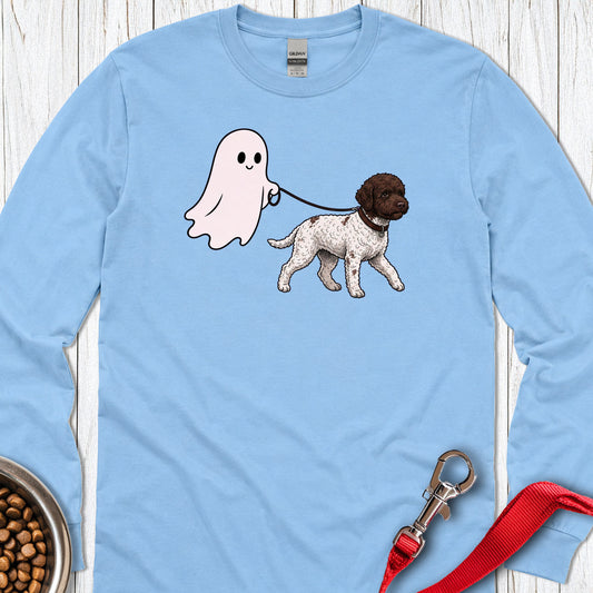 Lagotto Halloween Long Sleeve — Carolina Blue