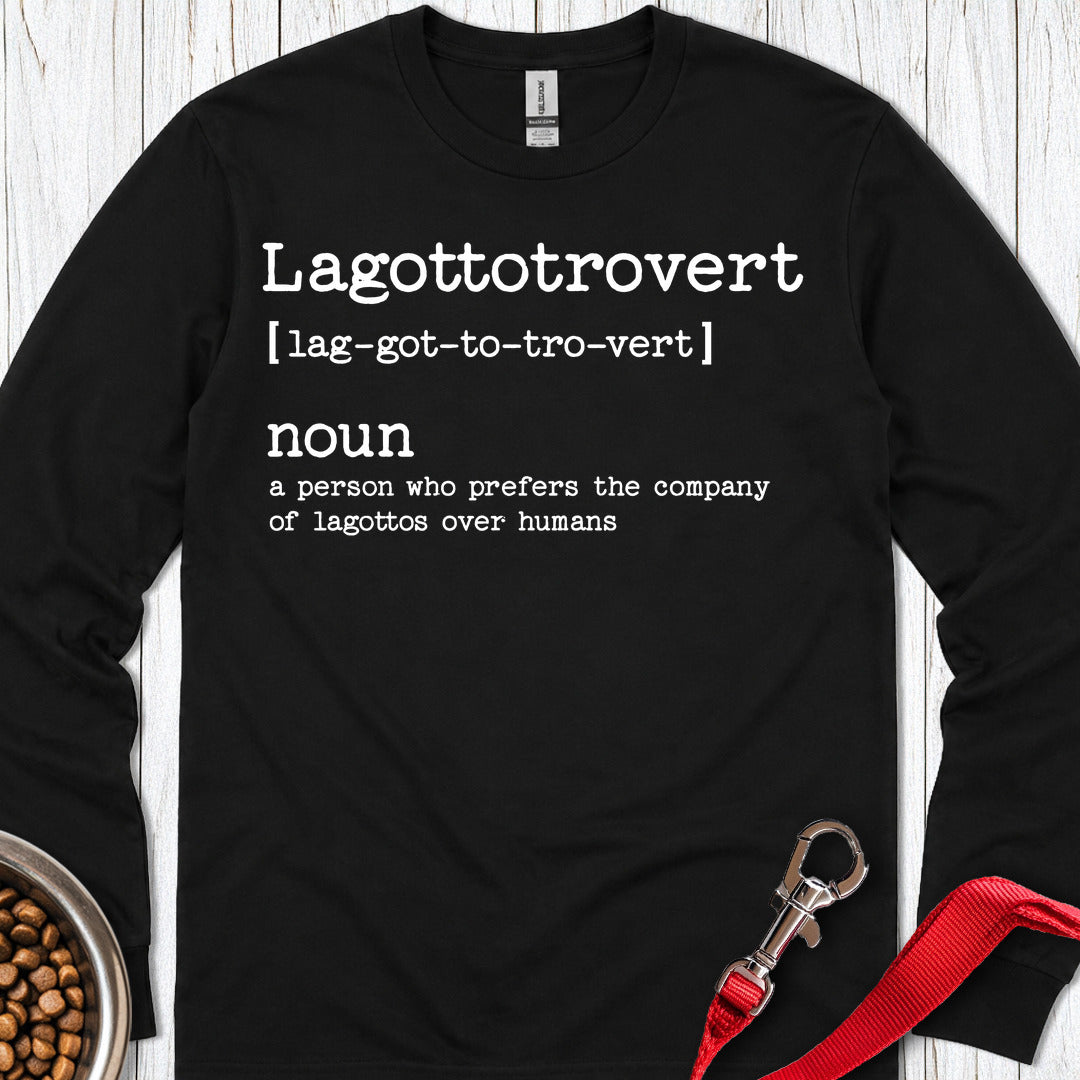 Lagotto Lagottotrovert Long Sleeve — Black