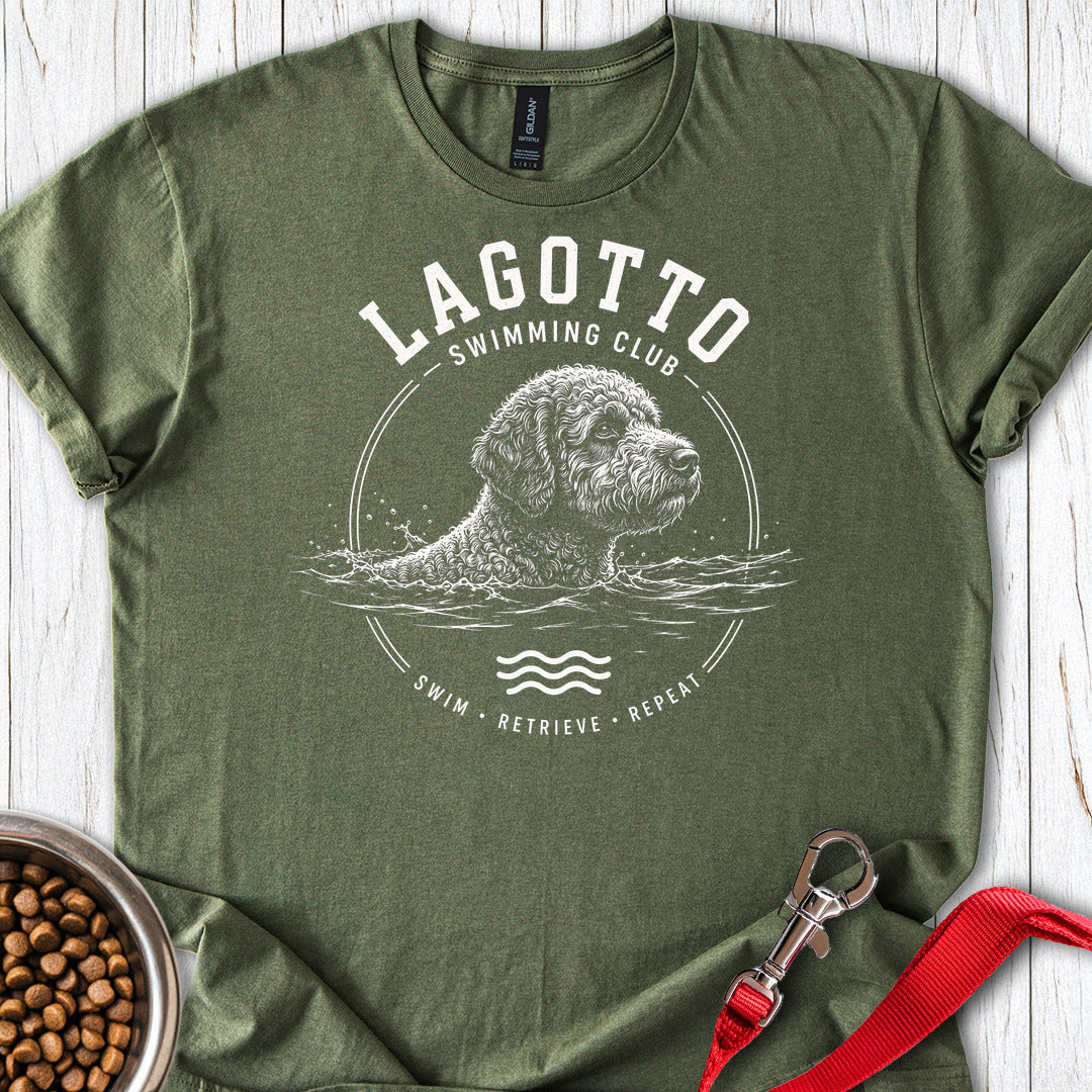 Lagotto Swimming Club Military Green