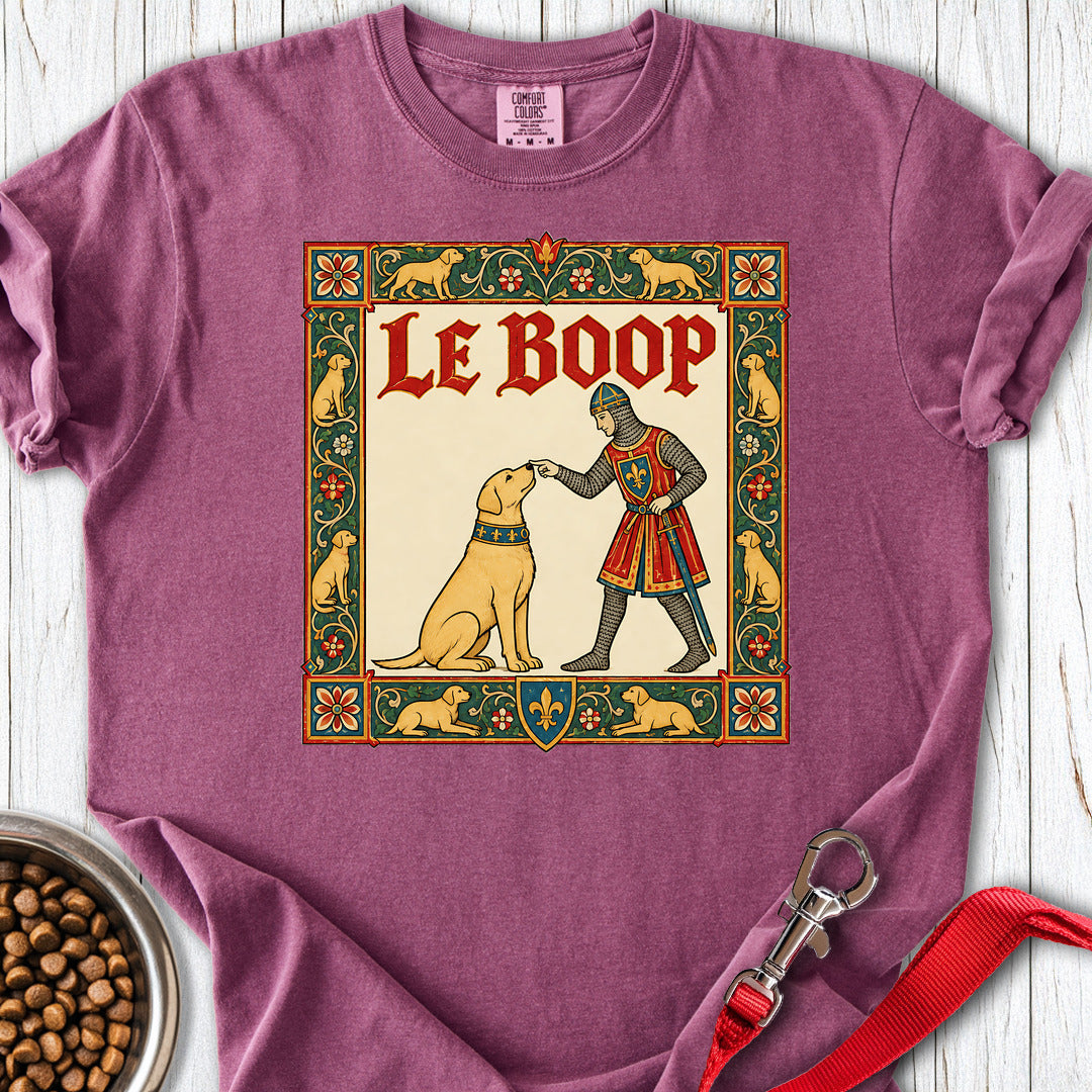 Le Boop Labrador Premium Tee Berry