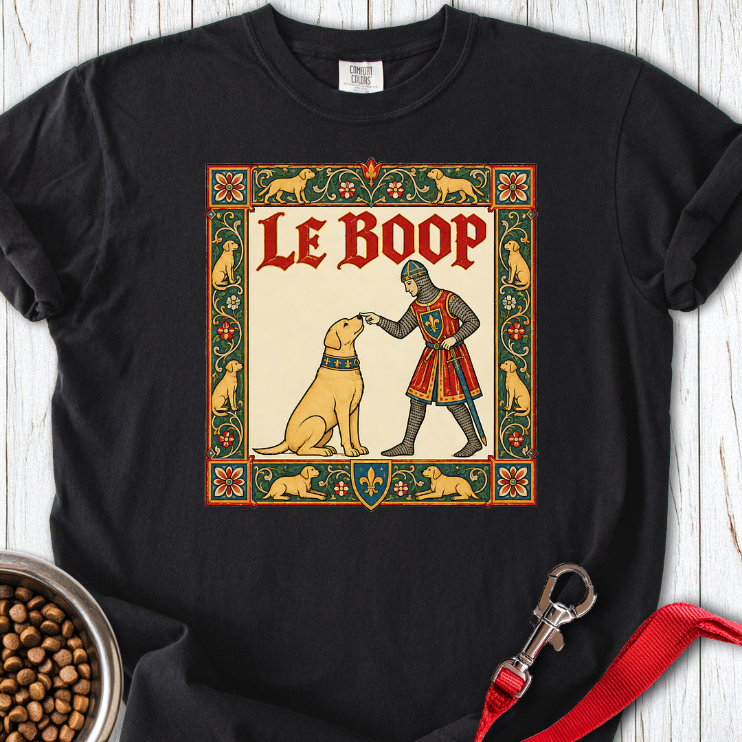 Le Boop Labrador Premium Tee Black