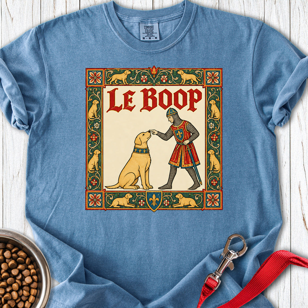 Le Boop Labrador Premium Tee Blue Jean