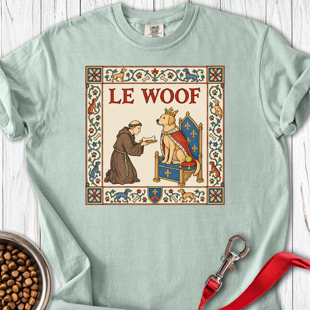 Le Woof Medieval Labrador Premium Tee Bay