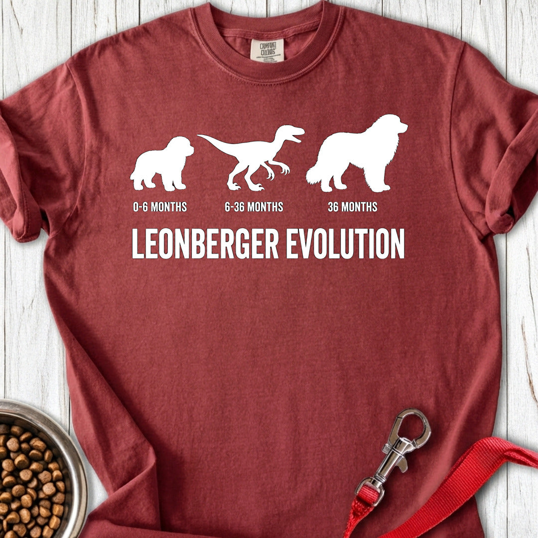 Leonberger Evolution Premium Tee — Brick