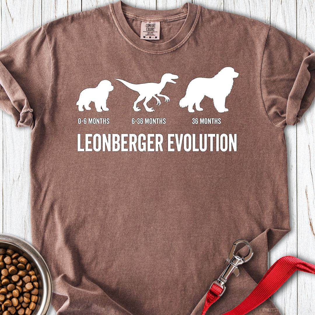 Leonberger Evolution Premium Tee — Espresso
